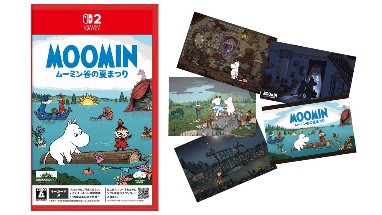 Amazon.co.jp: ムーミン:ムーミン谷の夏まつり 通常版 -Switch2